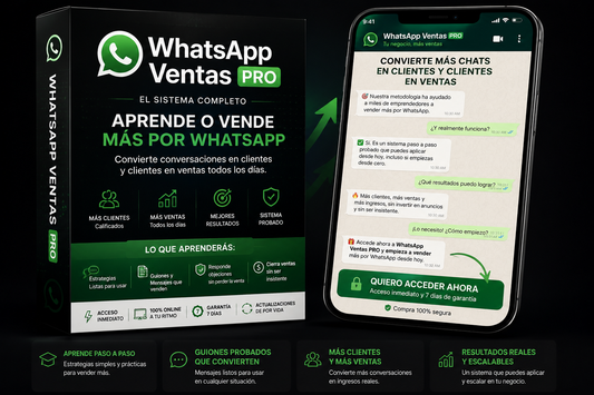 WhatsApp ventas PRO